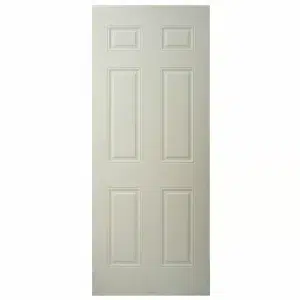 Puerta de Acero Blanca