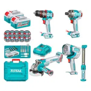 Kit 5 Herramientas 20V con Accesorios TOSLI250692