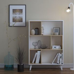 Estante Ragnar Blanco/Madera