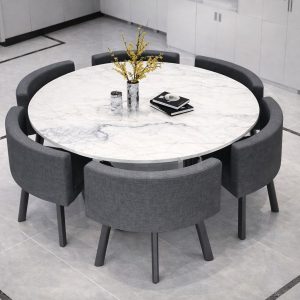 JUEGO DE COMEDOR CLAU 6 PUESTOS