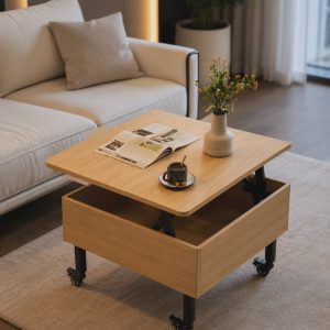 Mesa Baul con Ruedas